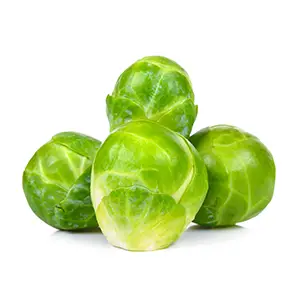 a few brussel sprouts piled up